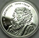 10 zł złotych 2000 Jan II Kazimierz POPIERSIE