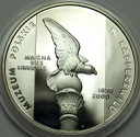 10 zł złotych 2000 Muzeum Polskie w Rapperswilu