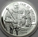 10 zł złotych 2001 Jan III Sobieski PÓŁPOSTAĆ