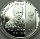 10 zł złotych 2002 Bronisław Malinowski
