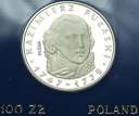 100 zł złotych 1976 PRÓBA AG Kazimierz Pułaski
