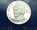 100 zł złotych 1978 PRÓBA AG Adam Mickiewicz