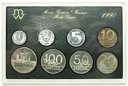 Zestaw Polskie Monety Obiegowe 1990
