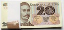 Paczka 100 x 20 zł złotych Traugutt seria R