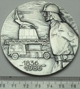 Medal 150 Lat Warszawskiej Straży Pożarnej