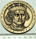 Medal Bolesław Śmiały PTTK Chełm Brąz Patynowany