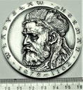 Medal Władysław Herman PTTK Chełm Tombak Srebrzony