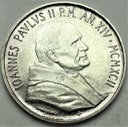 Watykan 1992 1000 Lirów Jan Paweł II SREBRO