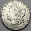 USA 1 dolar One Dollar 1921 D Morgan SREBRO