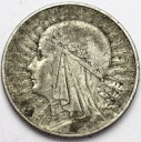 5 zł złotych 1933 Głowa kobiety, Polonia, babka