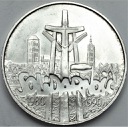 100000 zł złotych 1990 Solidarność TYP A