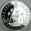 Norwegia 1991 50 Koron Lillehammer 1994
