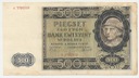 1940 500 zł Pięćset Złotych seria A Góral