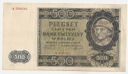 1940 500 zł Pięćset Złotych seria A Góral