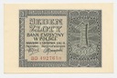 1941 1 zł Jeden Złoty, seria BD