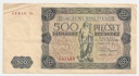 1947 500 zł złotych, seria S4 RZADKI