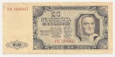 1948 20 zł Dwadzieścia Złotych, seria FZ