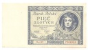 1930 5 zł Pięć złotych Ser. BY