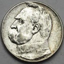 5 zł złotych 1934 Józef Piłsudski ORZEŁ ZWYKŁY