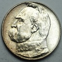 5 zł złotych 1938 Józef Piłsudski ŁADNY