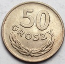 50 gr, pięćdziesiąt groszy 1949 MN