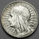 5 zł złotych 1932 Głowa kobiety, Polonia, babka
