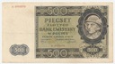 1940 500 zł Pięćset Złotych seria B Góral