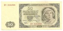 1948 50 zł Pięćdziesiąt Złotych, seria DY Rybak