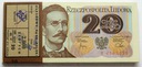 Paczka 100 x 20 zł złotych Traugutt seria R
