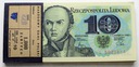 Paczka 100 x 10 zł złotych 1982 Bem seria L