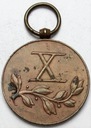 Medal za Długoletnią Służbę X
