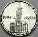 2 Marki 1934 A z datą, data. Wieża Kościół RZADKA