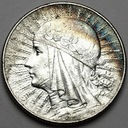 5 zł złotych 1933 Głowa kobiety, Polonia, babka