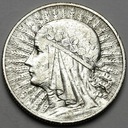 5 zł złotych 1932 Głowa kobiety, Polonia, babka