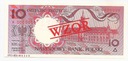 WZÓR 10 zł 1990 WARSZAWA Miasta polskie RZADKI