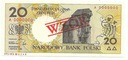 WZÓR 20 złotych 1990 GDAŃSK Miasta polskie RZADKI