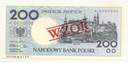 WZÓR 200 złotych 1990 KRAKÓW Miasta polskie RZADKI