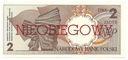 NIEOBIEGOWY 2 zł złote 1990 KATOWICE seria A