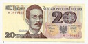 1982 20 zł złotych, Traugutt, seria W