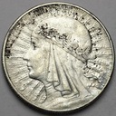 10 zł złotych 1933 Głowa kobiety, babka, Polonia