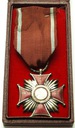 Srebrny Krzyż Zasługi + Miniaturka + Legitym +Etui