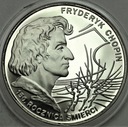 10 zł złotych 1999 Fryderyk Chopin Szopen PIĘKNA