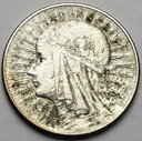 5 zł złotych 1934 Głowa kobiety, Polonia, babka