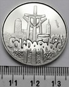 PRÓBA NIKIEL 100000 zł 1990 Solidarność 32 mm (2)