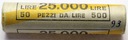 Rolka, Rulon 50 szt. 500 Lirów 1993 Jan Paweł II