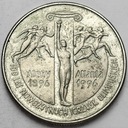 2 zł, złote 1995, 100 lat igrzysk Ateny Atlanta