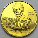 2 zł, złote 1999 Ernest Malinowski Peru