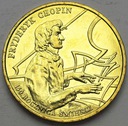 2 zł, złote 1999 Fryderyk Chopin Szopen