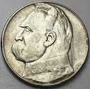 10 zł złotych 1934 Józef Piłsudski STRZELECKI