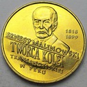 2 zł, złote 1999 Ernest Malinowski Peru